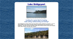 Desktop Screenshot of lake-bridgeport.com